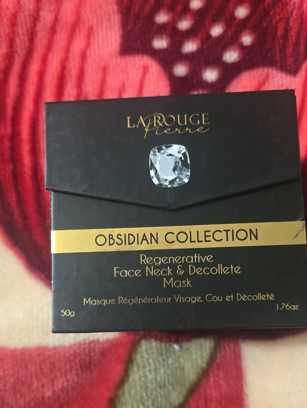 Rouge Helium Obsidian Collection Black Regenerative Face, Neck & Décolleté Serum